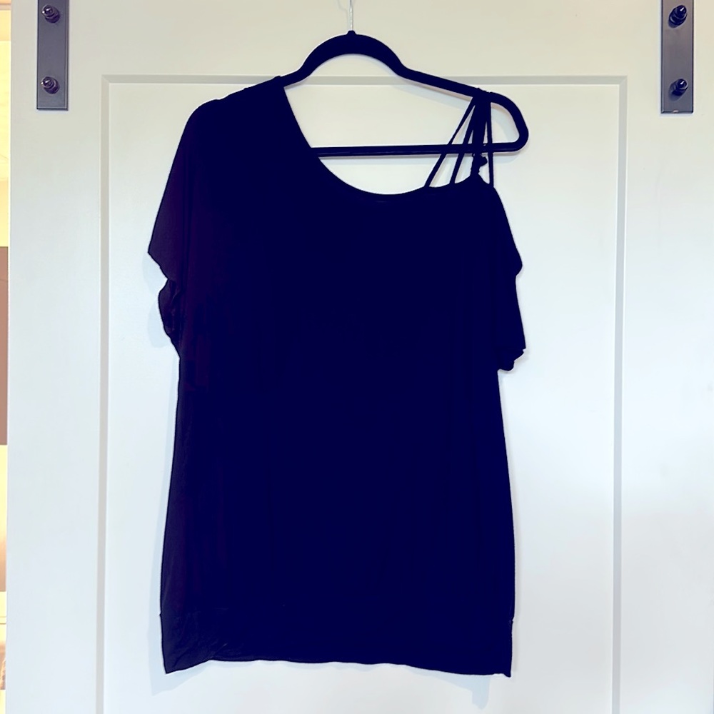Torrid Super Soft Knits One Shoulder Strappy top size 00